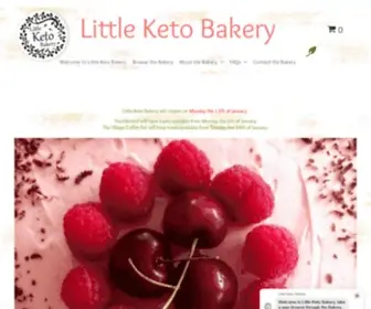 Littleketobakery.co.nz(Little Keto Bakery) Screenshot