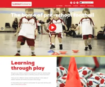 Littlekickers.co.nz(Football for toddlers) Screenshot