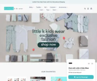 Littlekkidswear.com(Little k Kids Wear) Screenshot