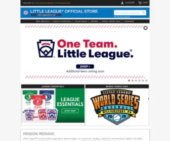 Littleleaguestore.net(Little League) Screenshot