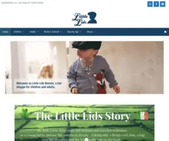 Littlelids.com(Hats with a bit of history) Screenshot