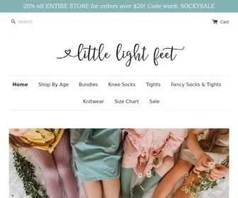 Littlelightfeet.com(Little Light Feet) Screenshot