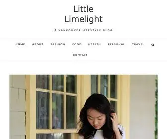 Littlelimelight.com(A Vancouver Lifestyle Blog) Screenshot