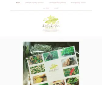 Littlelindenherbals.com(Little Linden Herbals) Screenshot