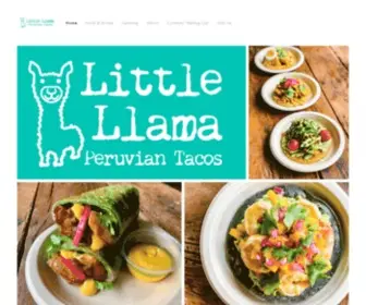 Littlellamatacos.com(Little Llama Peruvian Tacos) Screenshot