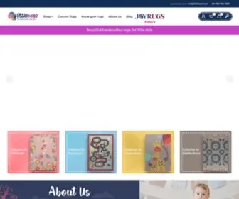 Littlelooms.in(Handmade Rugs & Handcrafted Carpets Online Home) Screenshot