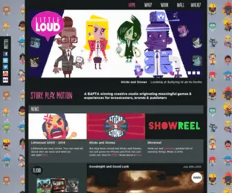 Littleloud.com(Story, Play, Motion) Screenshot