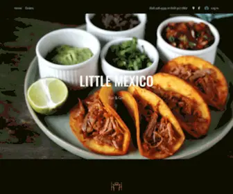 Littlemexicogrill.com(Little Mexico Bar & Grill) Screenshot