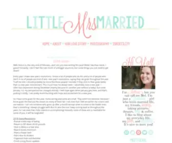 Littlemrsmarried.com(Little Mrs) Screenshot