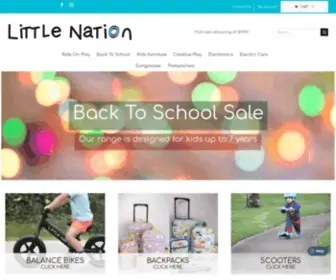Littlenation.com.au(Little Nation) Screenshot