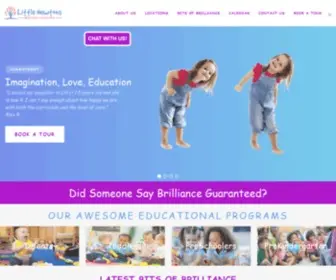 Littlenewtons.com(Child Day Care) Screenshot