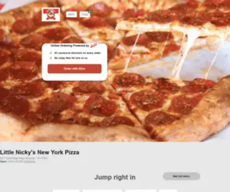 Littlenickysnypizza.com(Littlenickysnypizza) Screenshot