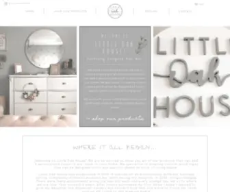 Littleoakhouse.ca(Little Oak House) Screenshot