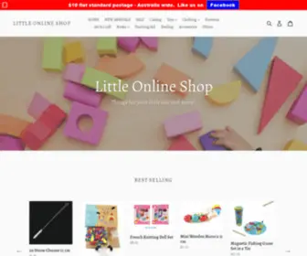 Littleonlineshop.com.au(Little Online Shop) Screenshot