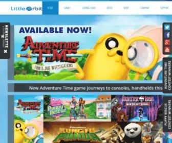 Littleorbit.com(A worldwide video game publisher) Screenshot
