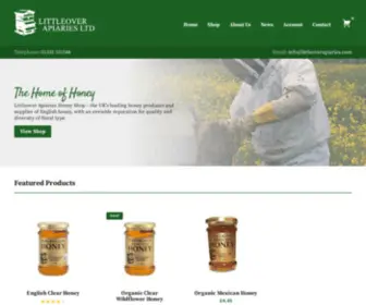 Littleoverapiaries.com(Pure English & Organic Honey) Screenshot