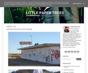 Littlepapertrees.com(Little paper trees) Screenshot