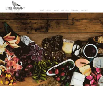 Littlepheasant.com(Photoshoot Catering) Screenshot