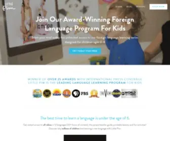 Littlepim.com(Online Language Learning Subscription for Kids) Screenshot
