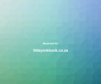Littlepinkbook.co.za(Little Pink Book) Screenshot