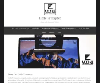 Littleprompter.com(The Little Propmpter) Screenshot