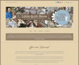 LittlequiltStore.com(Little Quilt Store) Screenshot