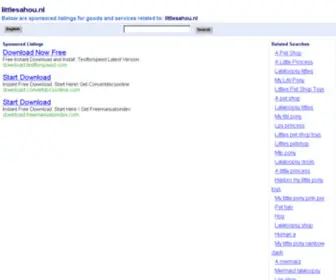 Littlesahou.nl(Deze domeinnaam) Screenshot