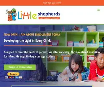 Littleshepherds.org(Opening September 2019) Screenshot