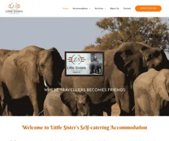 Littlesisters.co.za(Little Sisters Self Catering) Screenshot