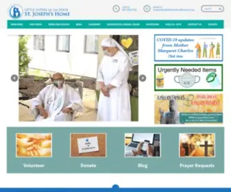 Littlesistersofthepoorpalatine.org(Main Page New) Screenshot