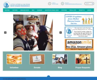 Littlesistersofthepoorstpaul.org(Main Page New) Screenshot