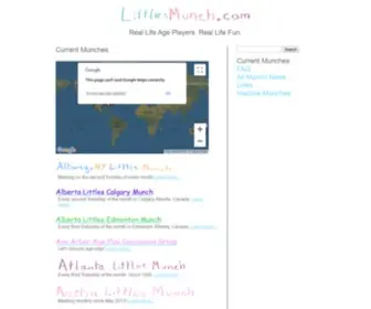 Littlesmunch.com(Littlesmunch) Screenshot