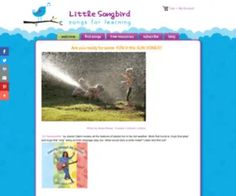 Littlesongbird.com(Little Songbird) Screenshot