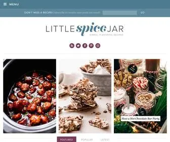 Littlespicejar.com(Little Spice Jar) Screenshot