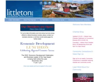 Littletonareachamber.com(Littleton Area Chamber of Commerce) Screenshot