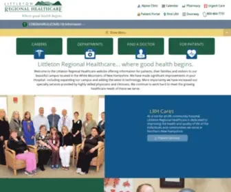 Littletonhealthcare.org(Littleton Regional Healthcare) Screenshot