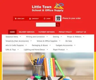 Littletownschoolandofficesupply.com(Little Town and Office Supply) Screenshot