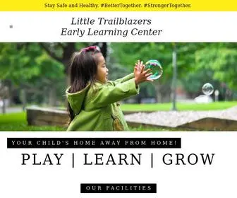 Littletrailblazersearlylearningcenters.com(Little Trailblazers Early Learning Centers) Screenshot