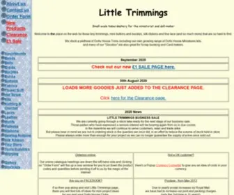 Littletrimmings.com(Little Trimmings) Screenshot