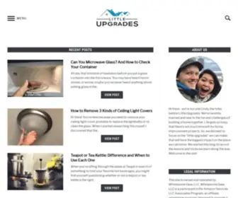 Littleupgrades.com(Home improvement blog focused on making little changes for big results) Screenshot