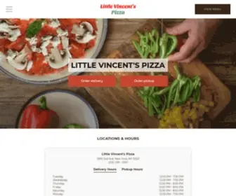 Littlevincentspizzamenu.com(Littlevincentspizzamenu) Screenshot