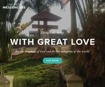 Littlewaymessengers.org(Little Way Messengers) Screenshot