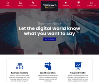 Littleweb.io(The Generation of Internet) Screenshot