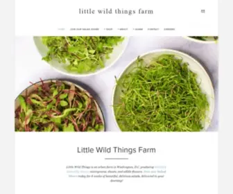 Littlewildthingsfarm.com(Little Wild Things Farm) Screenshot