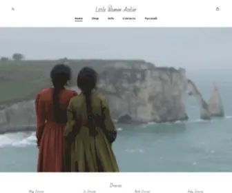 Littlewomenatelier.com(Slow Fashion linen dresses and other clothes with Cottagecore Charm) Screenshot