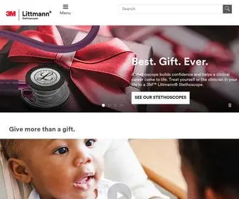Littmann.com(Littmann Stethoscopes) Screenshot