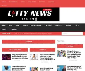 Littynews.com(Litty News) Screenshot