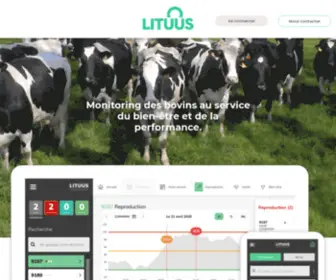 Lituus.fr(Technologie pour l'elevage d'aujourd'hui) Screenshot