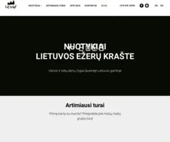 Litwildtravel.com(Nuotykiai Lietuvos miškuose ir ežeruose) Screenshot