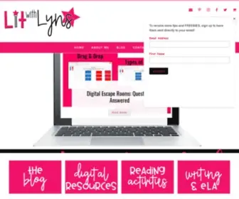 Litwithlyns.com(Lit with Lyns) Screenshot